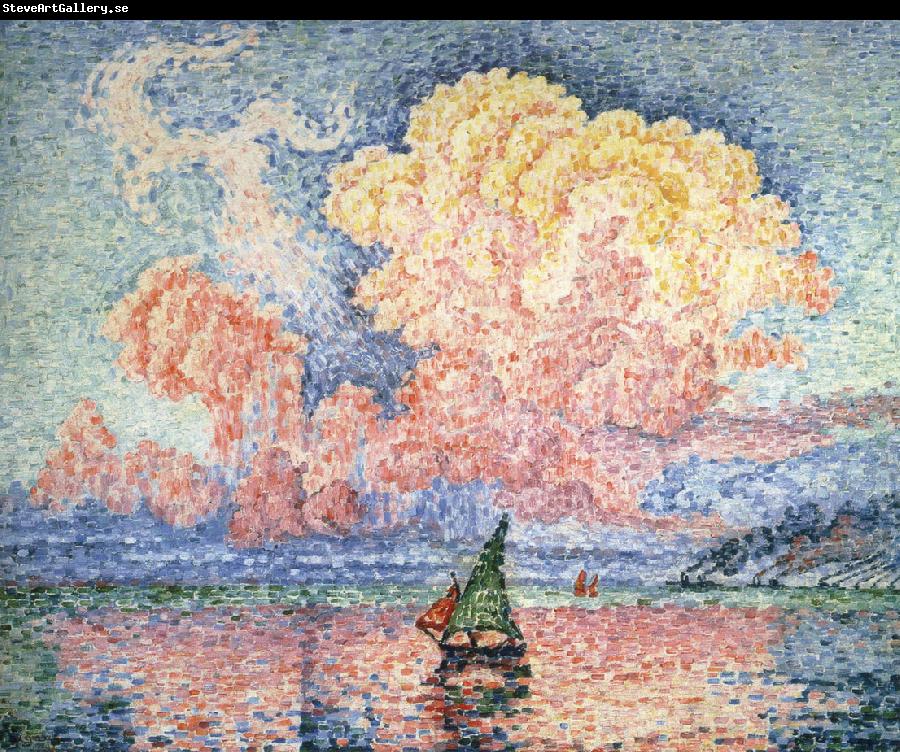 Paul Signac pink cloud